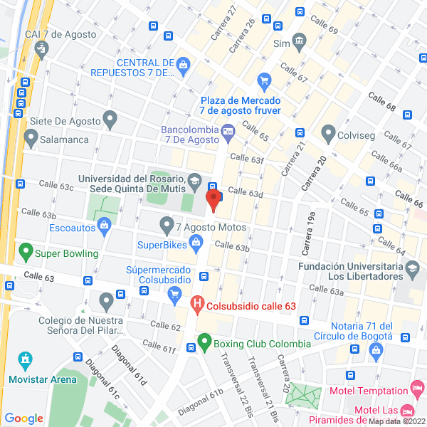 Mapa de Solinet Ltda.