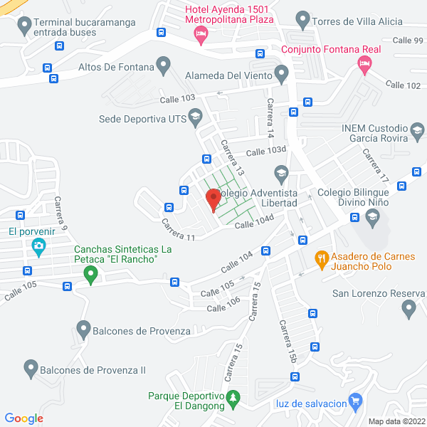 Map of Panadería Jazmín
