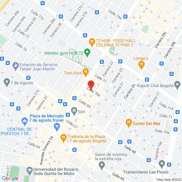 Mapa de Viganego Ltda