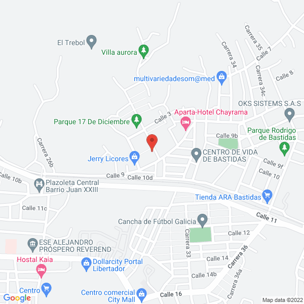 Map of 3G Constructores