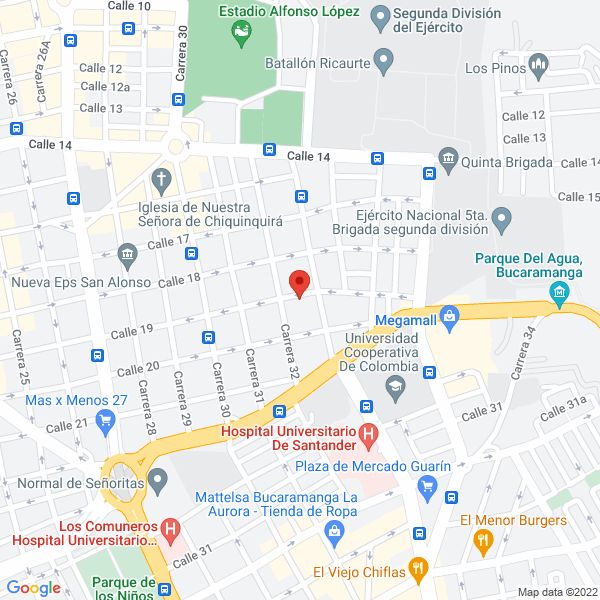 Map of Electroservicios Edaba S.A.S.