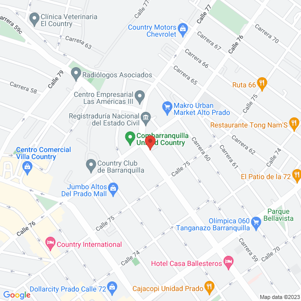 Map of Seguridad Y Salud Ocupacional Consultoria S.A.S.
