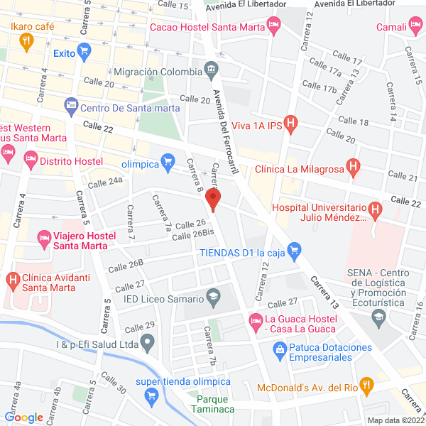 Map of Oms Maquinaria & Equipos S.A.S.