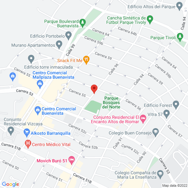 Map of Mtm Soluciones S.A.S.