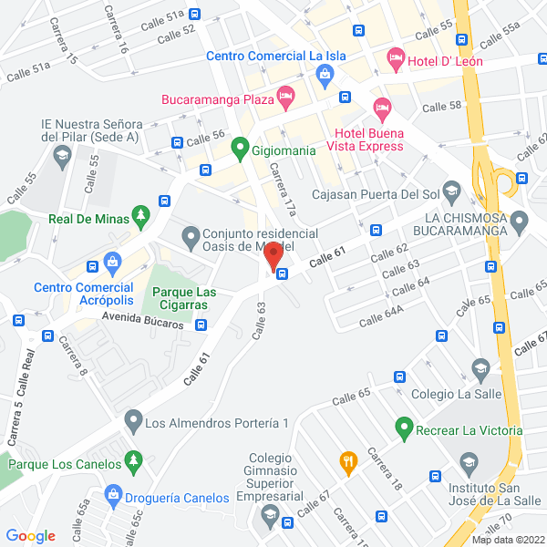 Map of Hfc S.A.S.