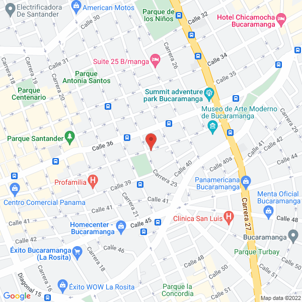 Map of Mister Santander S.A.S.