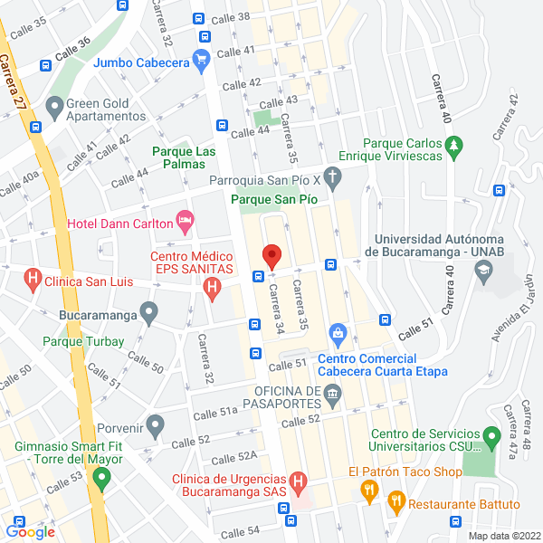Map of Gerc S.A.S