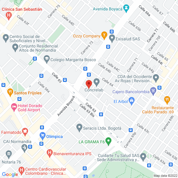 Mapa de Servicios Integrales Monty S.A.S.