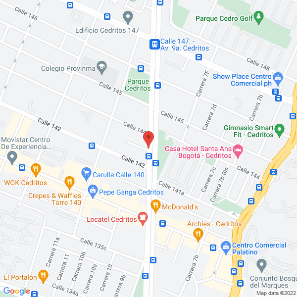 Mapa de Sistemas Integrales Personalizados Ltda.