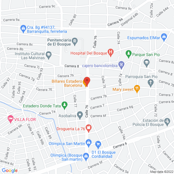 Map of Instituto Olguita S.A.S.
