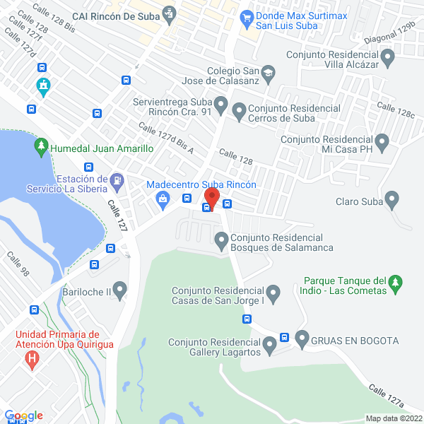Mapa de New Health Pharmaceutical S.A.S.