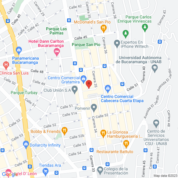 Map of Importadora Carreño Sossa S.A.S.