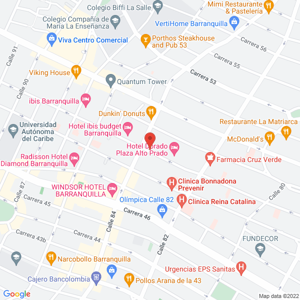 Map of Distribuidora Tofeme S.A.S.