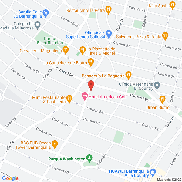 Map of Worthington Group Latino America S.A.S.