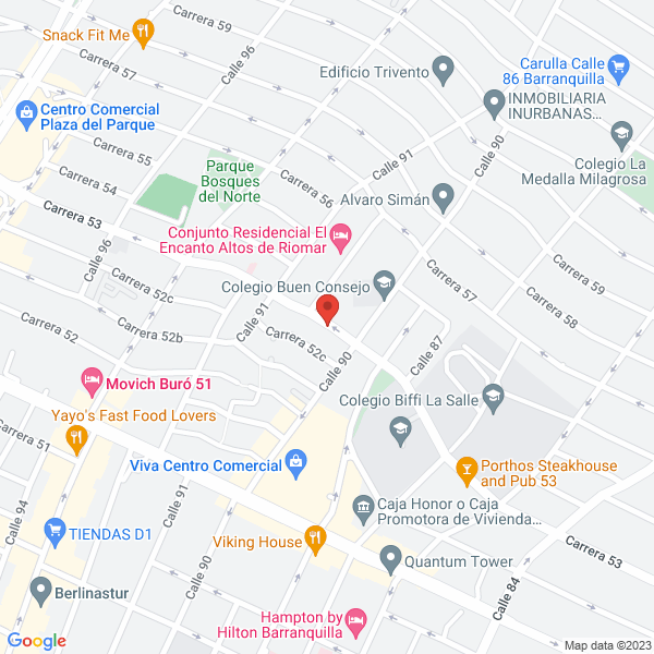 Map of Pc Store IT Soluciones Y Servicios S.A.S. Sigla Pc Store IT S.A.S.