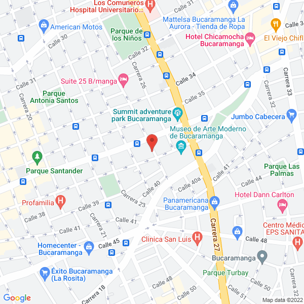Map of Coan Suministros S.A.S.