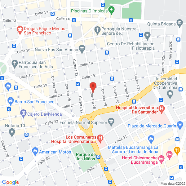 Map of Age Andinos Grupo Empresarial S.A.S