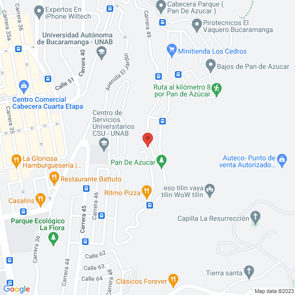 Map of Sociedad De Arquitectos Ingenieros Y Maquinas Saimac S.A.S.
