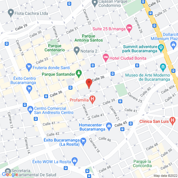 Map of Alternativa Natural Cruz Blanca S.A.S.