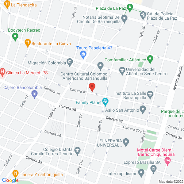 Map of Crear Tv Comunicaciones S.A.S.
