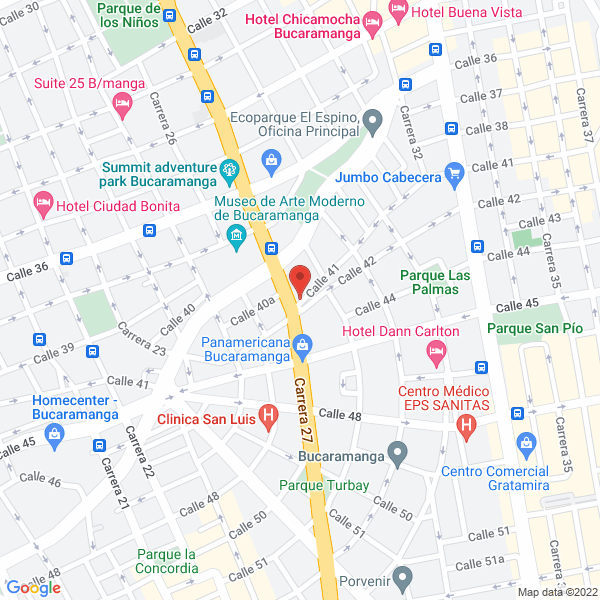 Map of Ingeco & Asociados S.A.S.