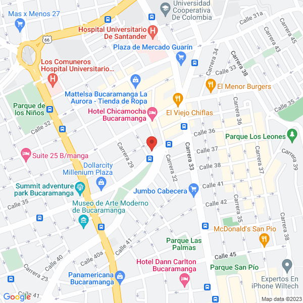 Map of Inarcon S.A.S.