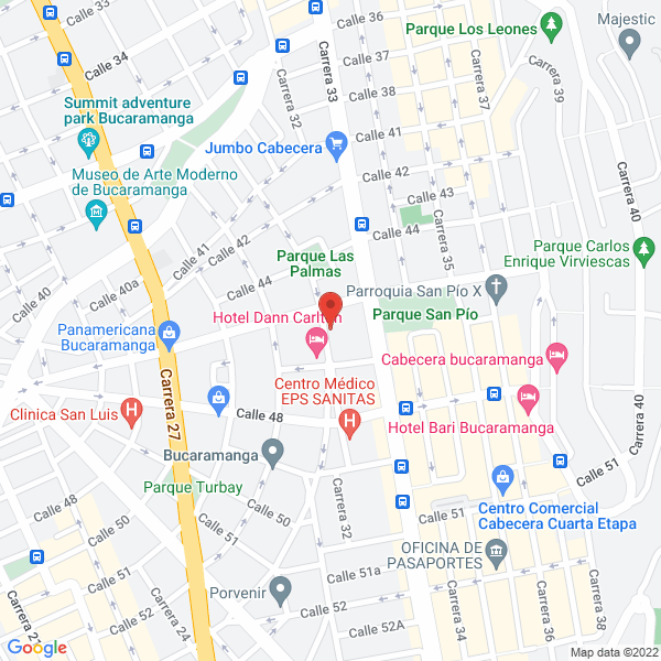Map of C.I. Exporiente S.A.