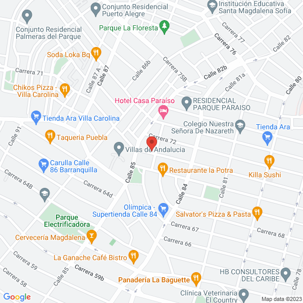 Map of Mazal Blanco Eco-Design S.A.S.