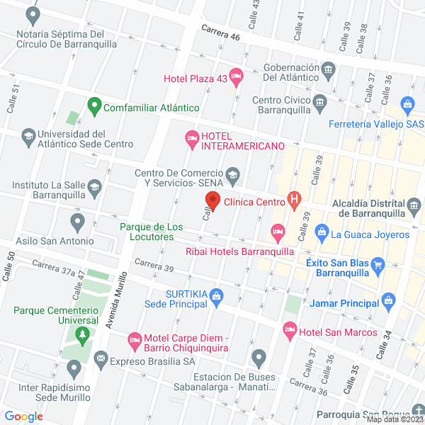 Map of Electroamericana De Refrigeracion S.A.S.