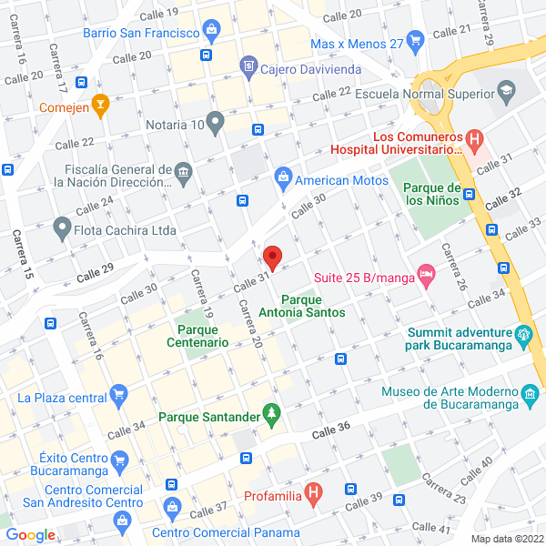 Map of Multicomercial Plaza S.A.S.