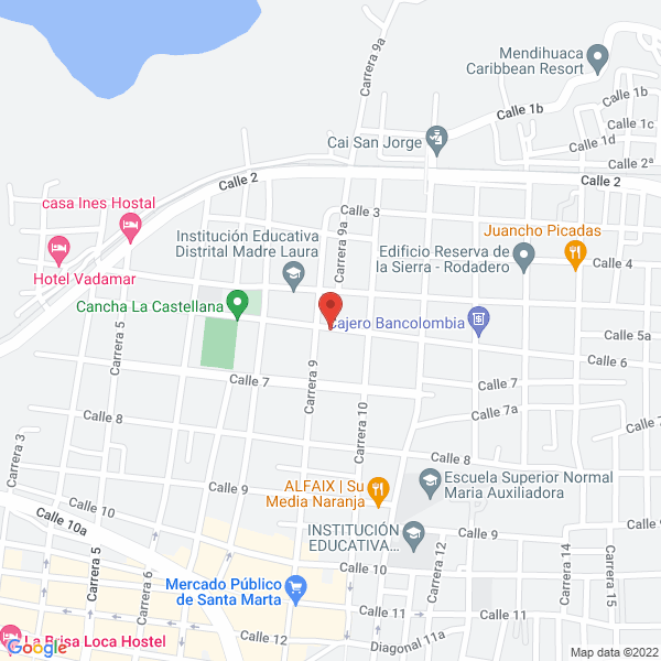 Map of Domicilios Smr S.A.S.