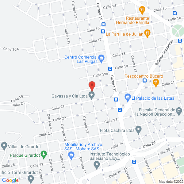 Map of Elevacón S.A.S.