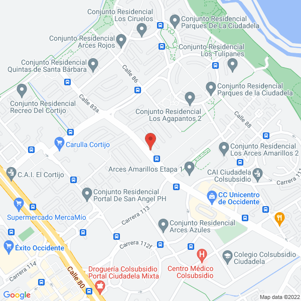 Mapa de Pgh Corp. Servicios Aeronauticos S.A.S.