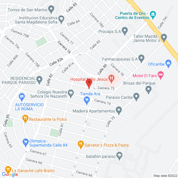 Map of Truck Wash Service S.A.S.