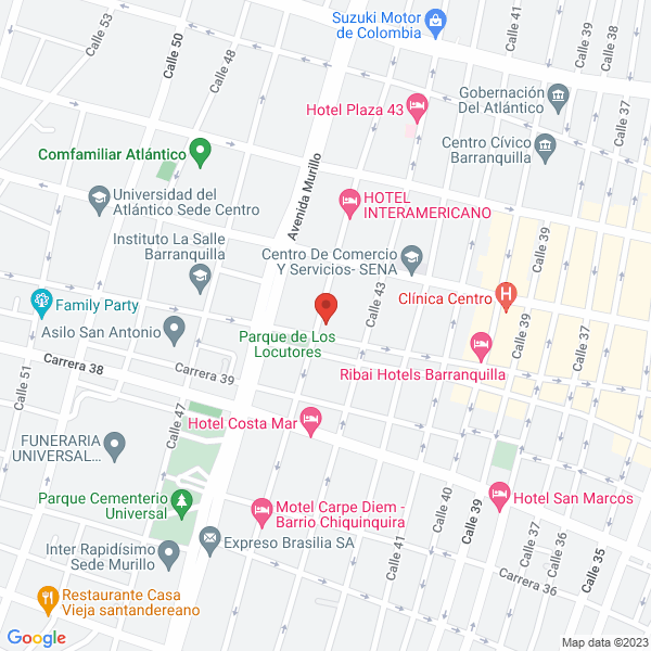 Map of Refrigeraciones Reales S.A.S.