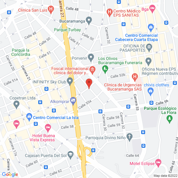 Map of Alep Seguros Ltda.