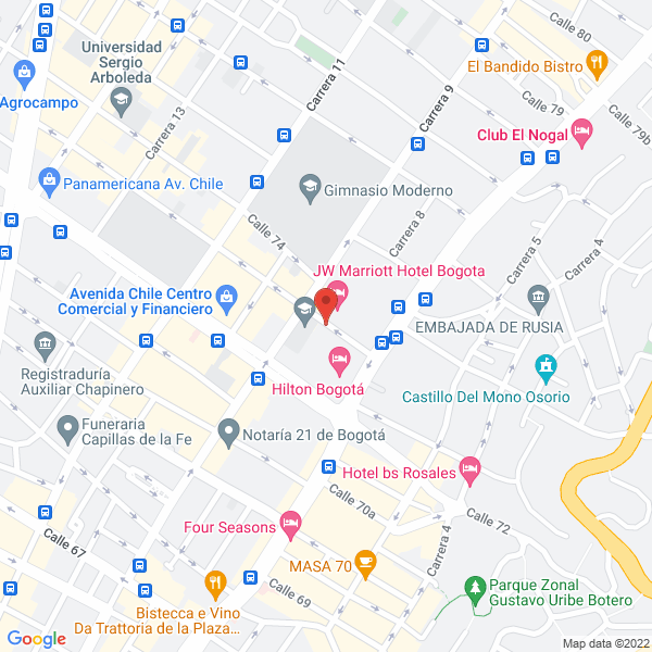Mapa de Almacafe S.A