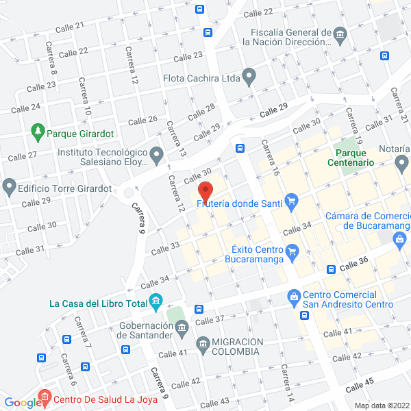 Map of Andes Group Ltda.