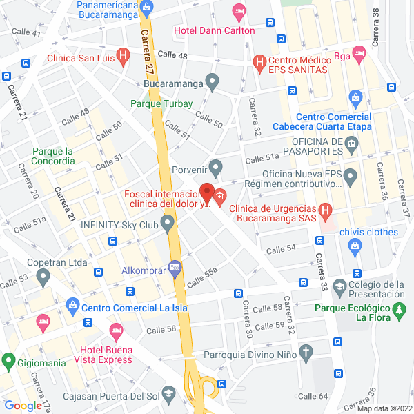 Map of Iglesia Cristiana Camino De Fe