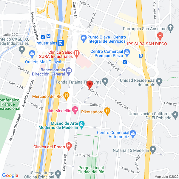 Mapa de Cosechas Express