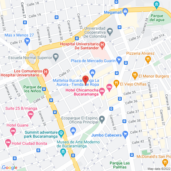 Map of Boutique Acabados