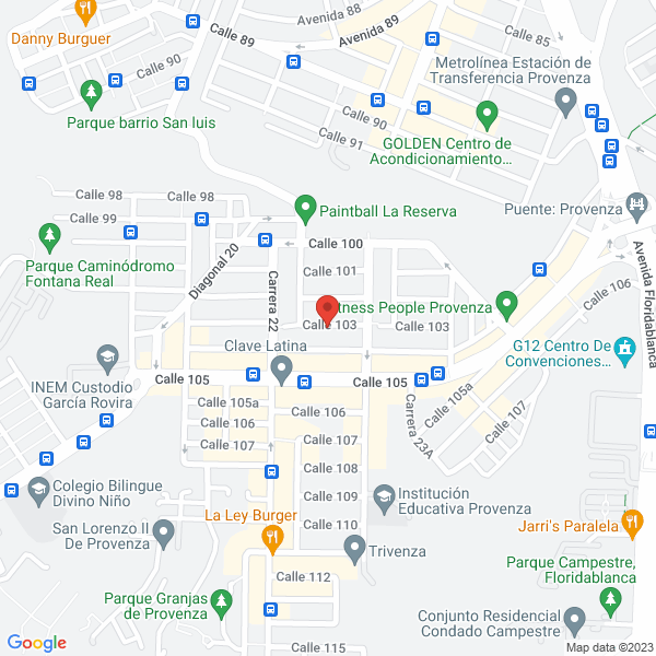 Map of Manufacturas Colombianas Vanegas Prieto Ltda.