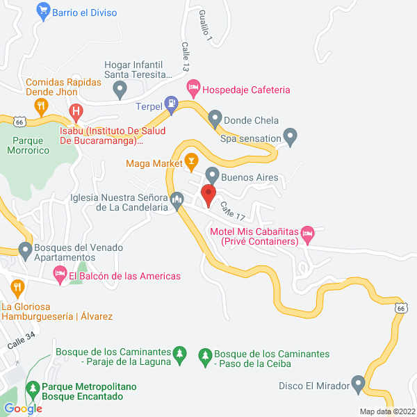 Map of Martinez Pimiento C.I. Ltda.