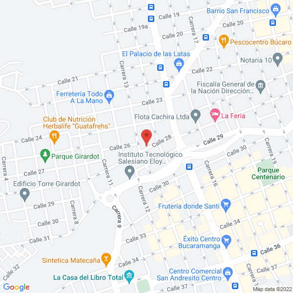 Map of Mil Repuestos Ltda.