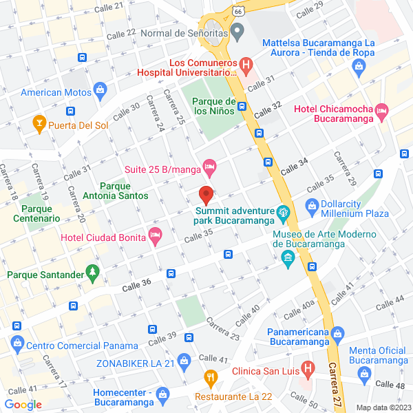 Map of Orfebres Joyería Grados & Condecoraciones Ltda.
