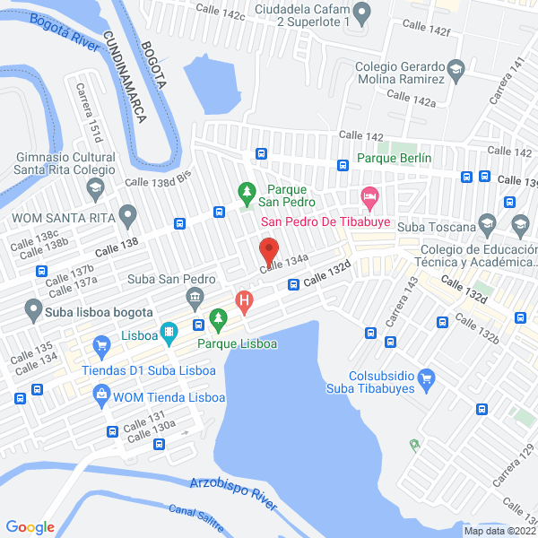 Mapa de M& M Latinos Bulldog Kennel