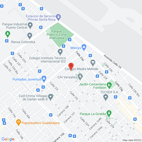 Mapa de Logistica Express Bl S.A.S.