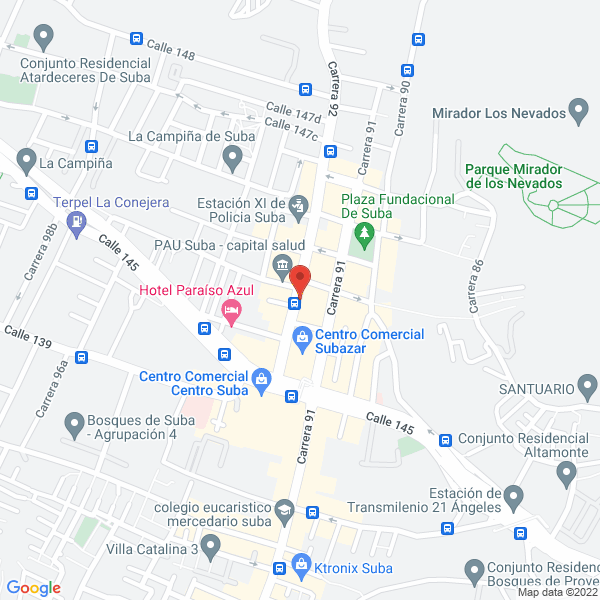 Mapa de Arrobaviatrasport Sas