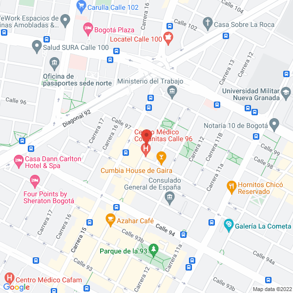 Mapa de Universal Travel Assistance S A S