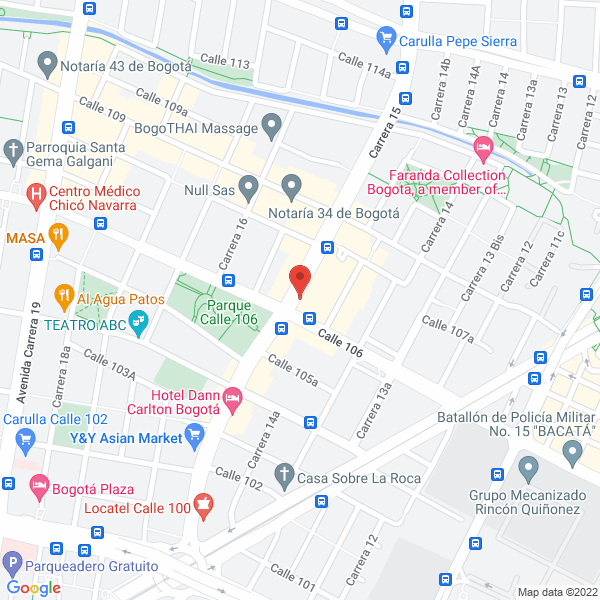 Mapa de Stone Group Business Center S A S